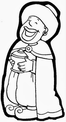 Maestra de Infantil: Reyes Magos para colorear