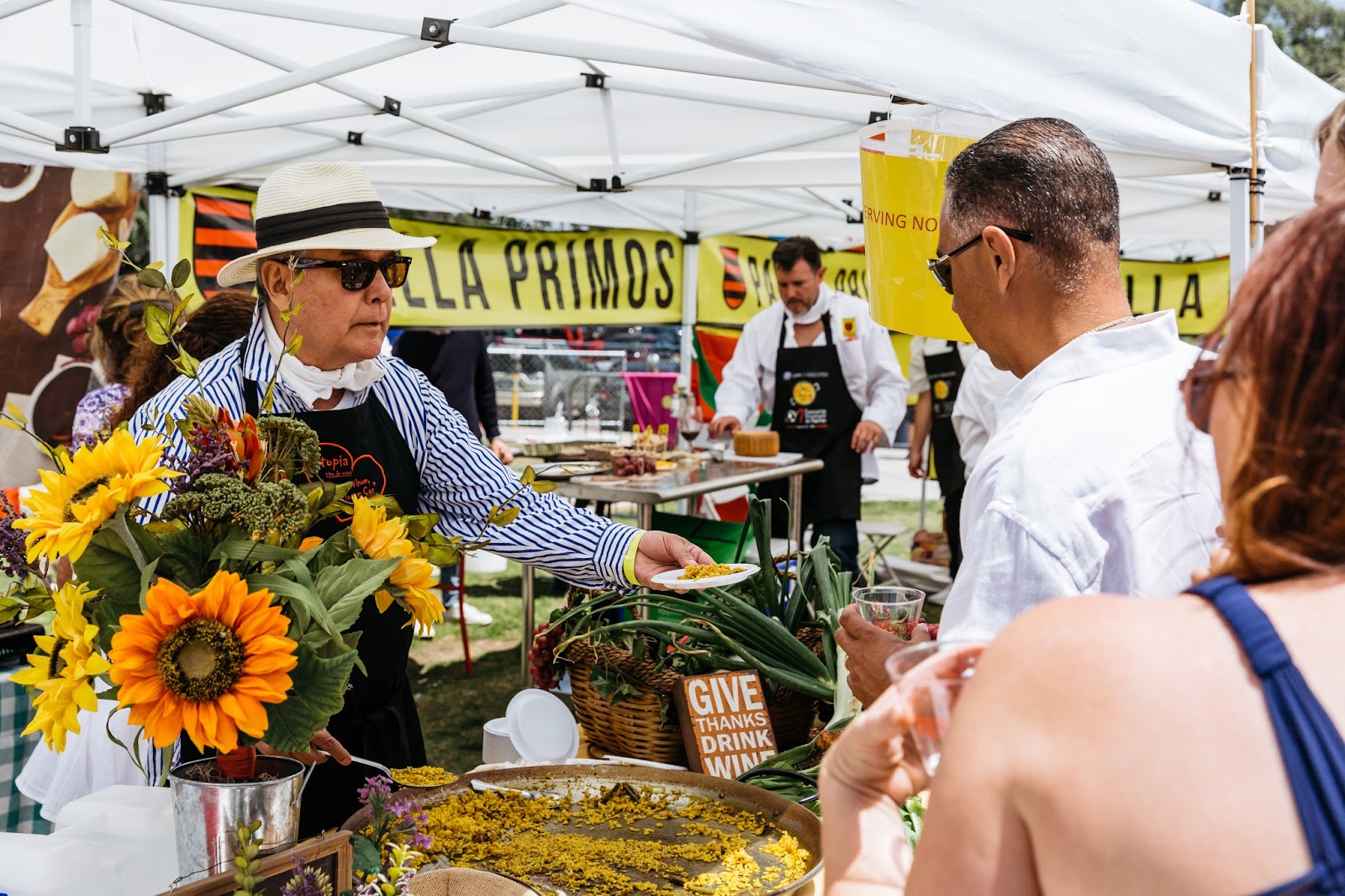 Aug 26 Enjoy Unlimited Alcohol and Paella The Paella Wine & Beer