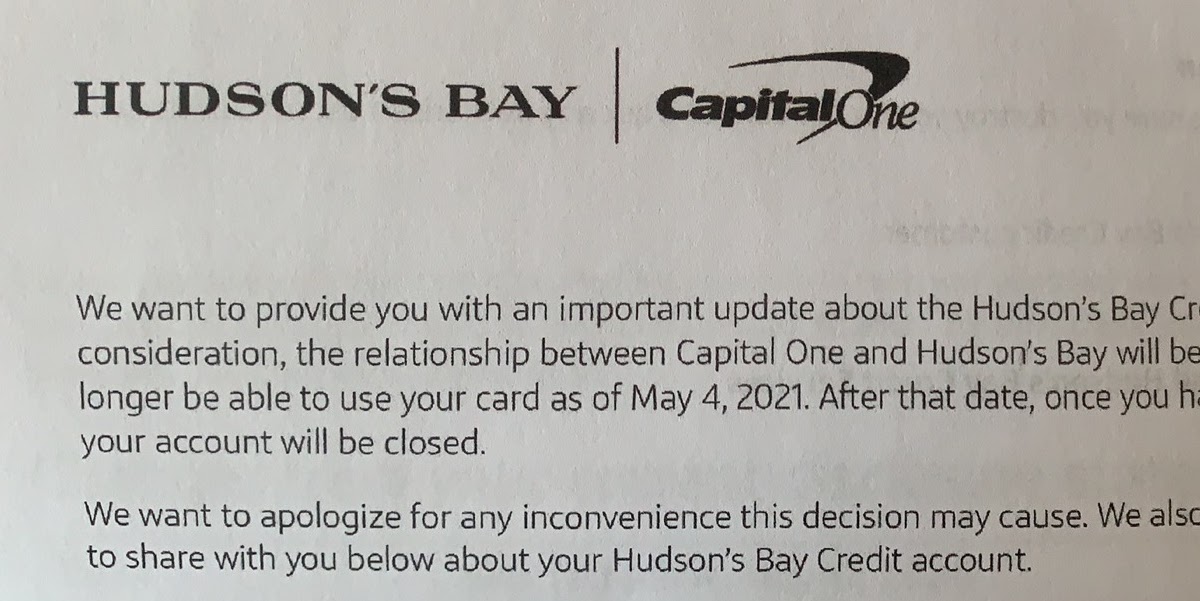 Hudson's Bay MasterCard 简介 (Expired)