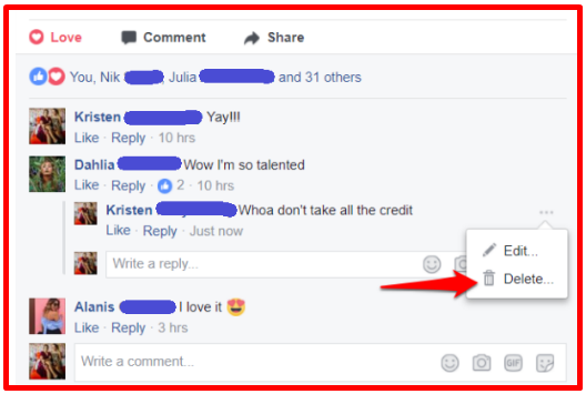 delete comment on facebook ban user delete comment on facebook ban user