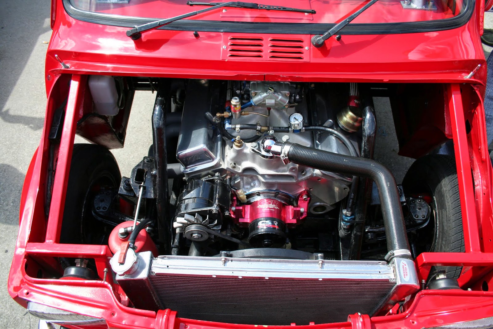 KANAREKDRIVER Fiat 126 V8 Taz Racing