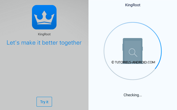 ROOT LG G3 avec KingoROOT app