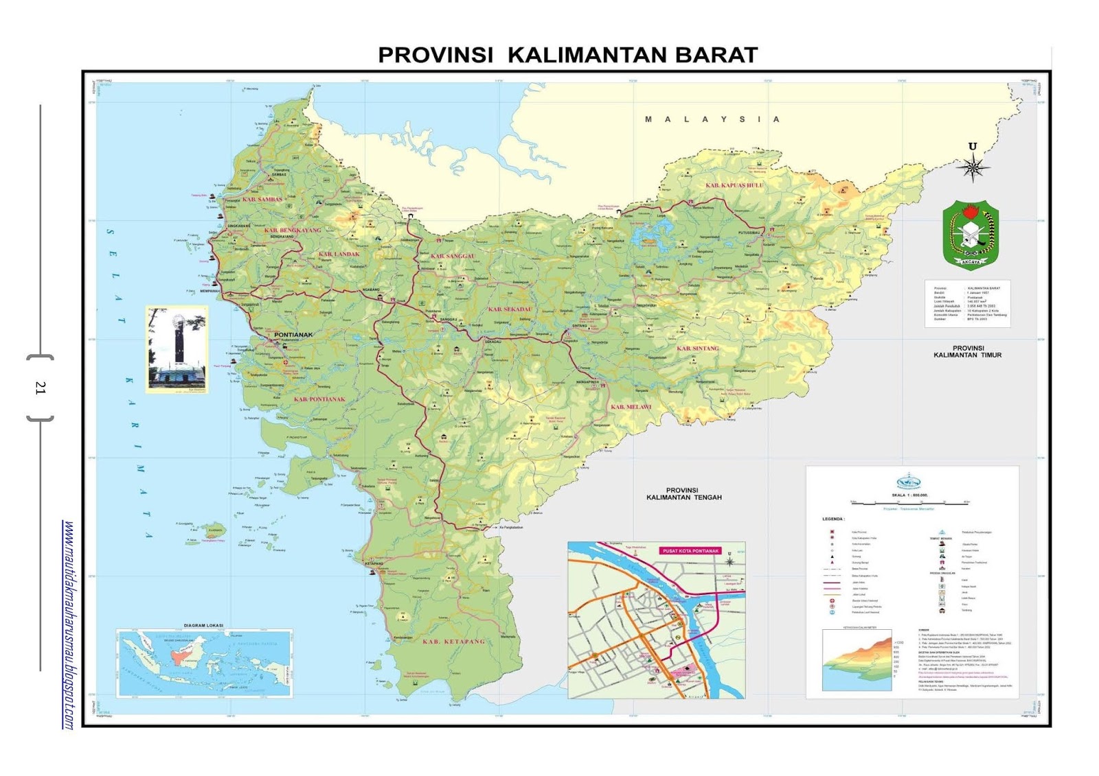 PETA 34 PROVINSI DI INDONESIA ~ MA WALISONGO KALIORI REMBANG