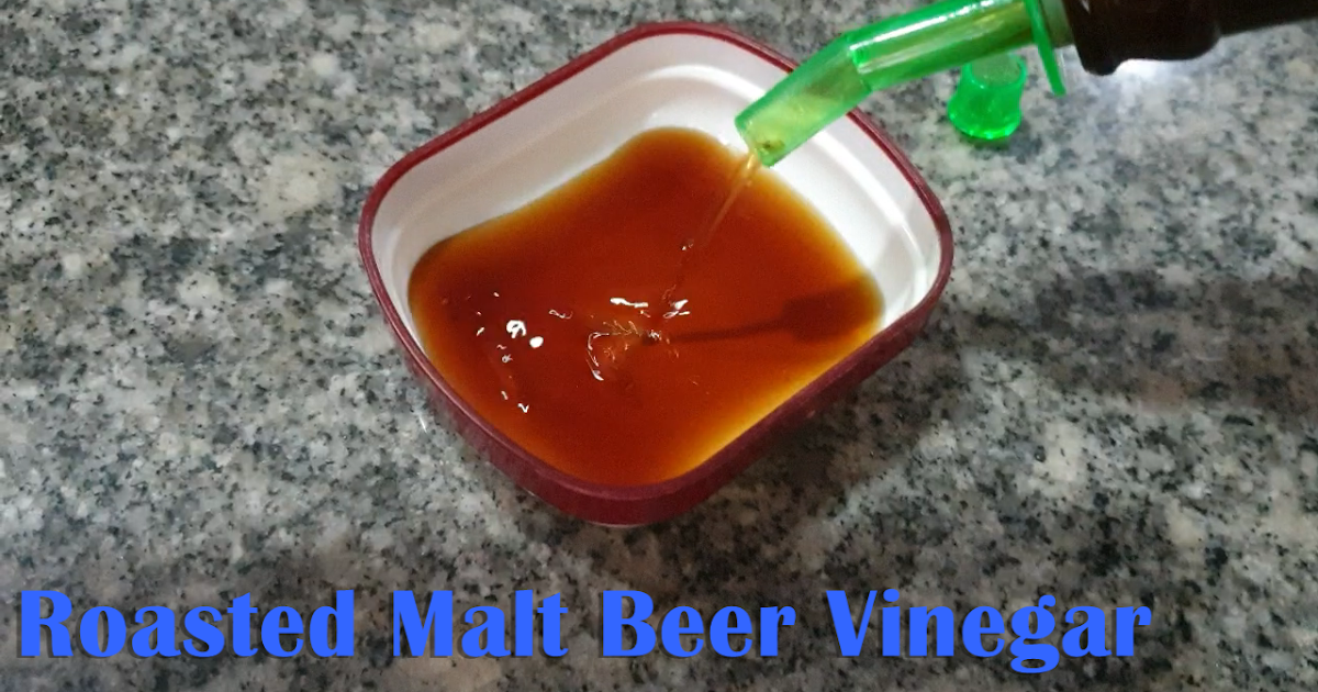 [HowTo] Making my own Roasted Malt Beer Vinegar (Cerveza Negra vinegar