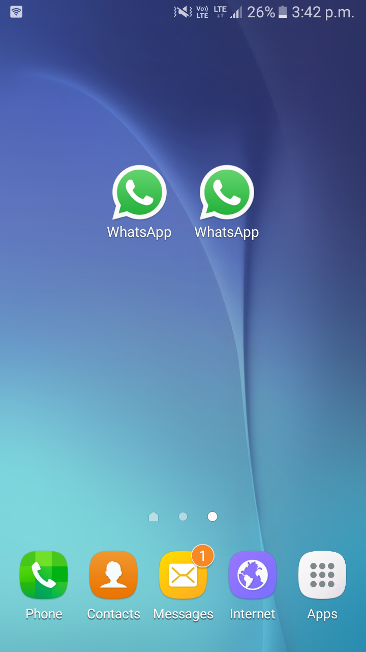 Multiple WhatsApp accounts in single android phone