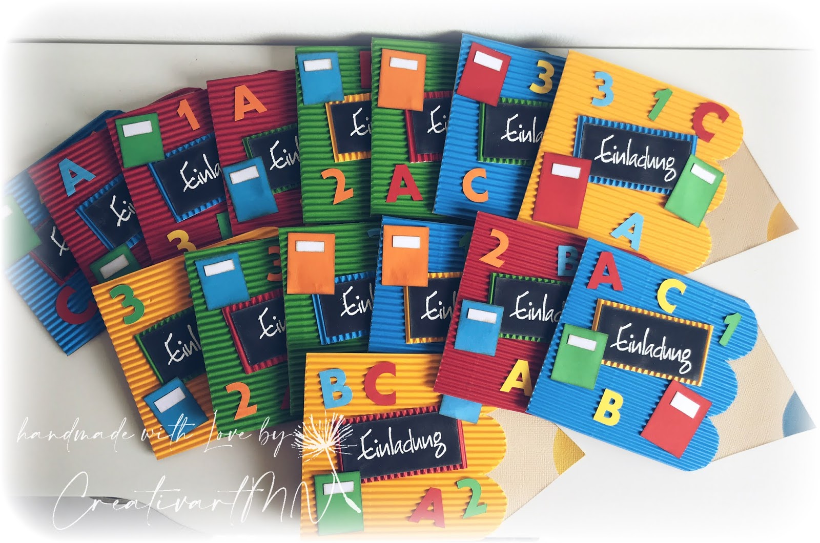 Einladungen zur Schuleinführung ~*