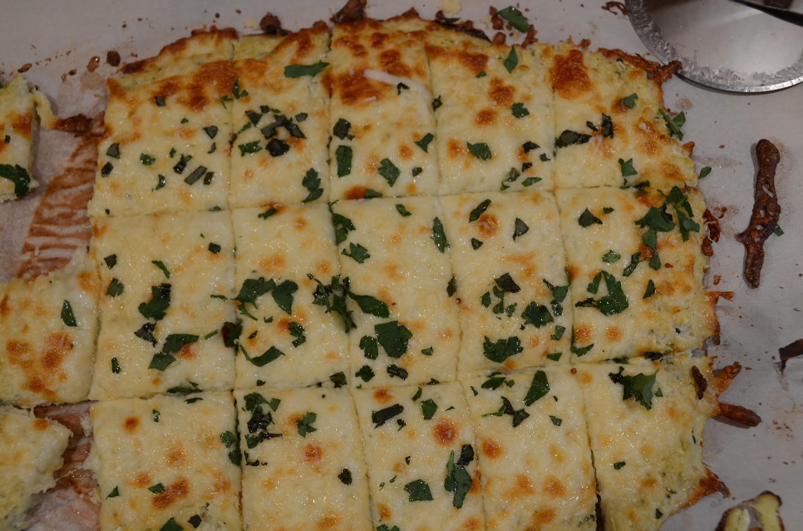 Recipe Cauliflower Cheesy Bread