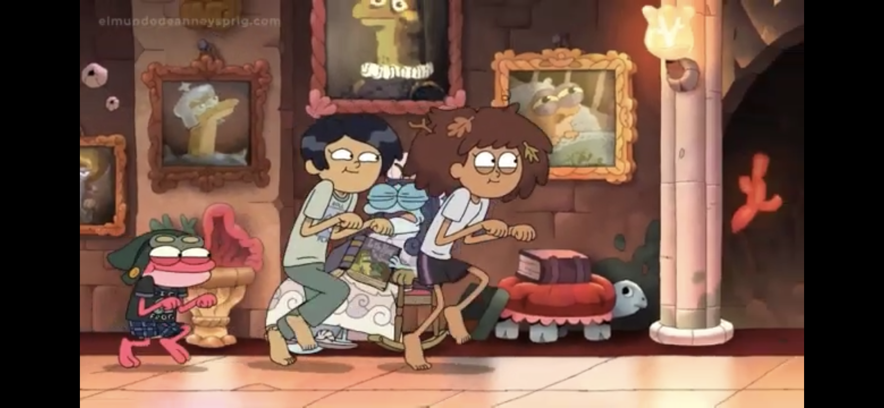 Anime Feet: Amphibia: Anne Boonchuy & Marcy Wu