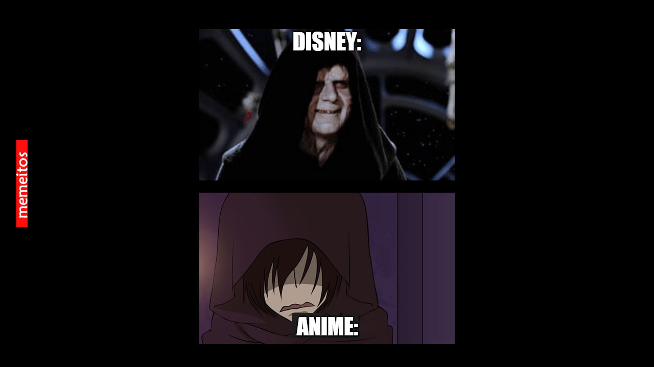 Memeitos Disney VS Anime
