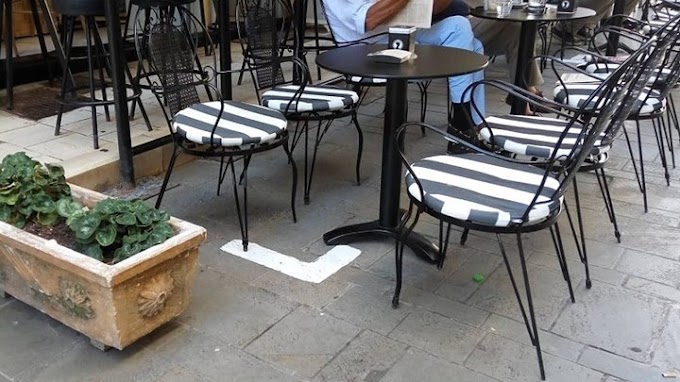 Αλλαγές στην εστίαση - Νέες αποστάσεις στα τραπεζοκαθίσματα 