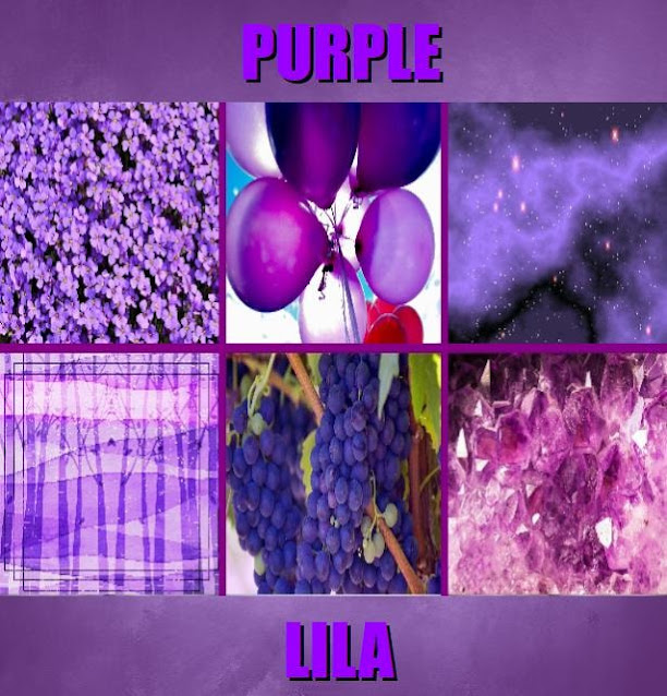 Purple in Tagalog