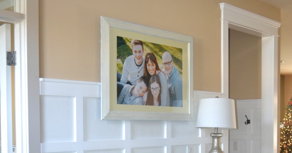 How to Hang a Picture on Board and Batten