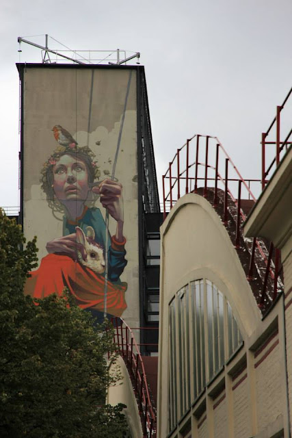 Street Art By Polish Muralist Sainer From Etam Cru In Paris, France. 6