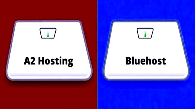 Bluehost vs A2hosting head to head comparision 2021.
