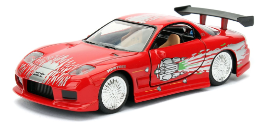 coleccion rapido y furioso, coleccion rapido y furioso jada toys, coleccion rapido y furioso 1/32, 1993 Mazda RX-7 FD3S-Wide Body