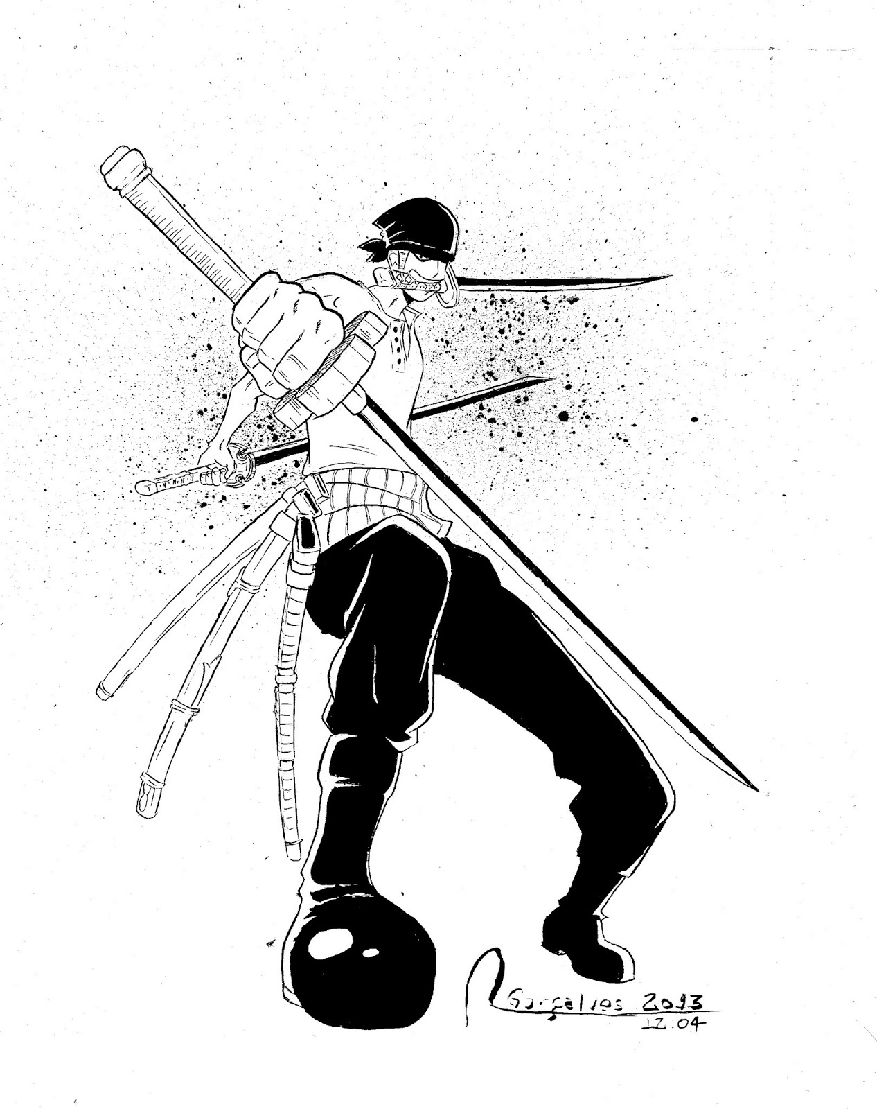 Rafael Gonçalves: Zoro P&B