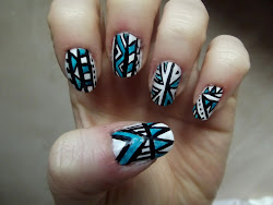 aztec designs nail nails