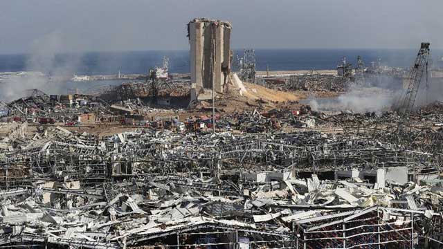 300 Ribu Orang Kehilangan Rumah Akibat Ledakan di Lebanon