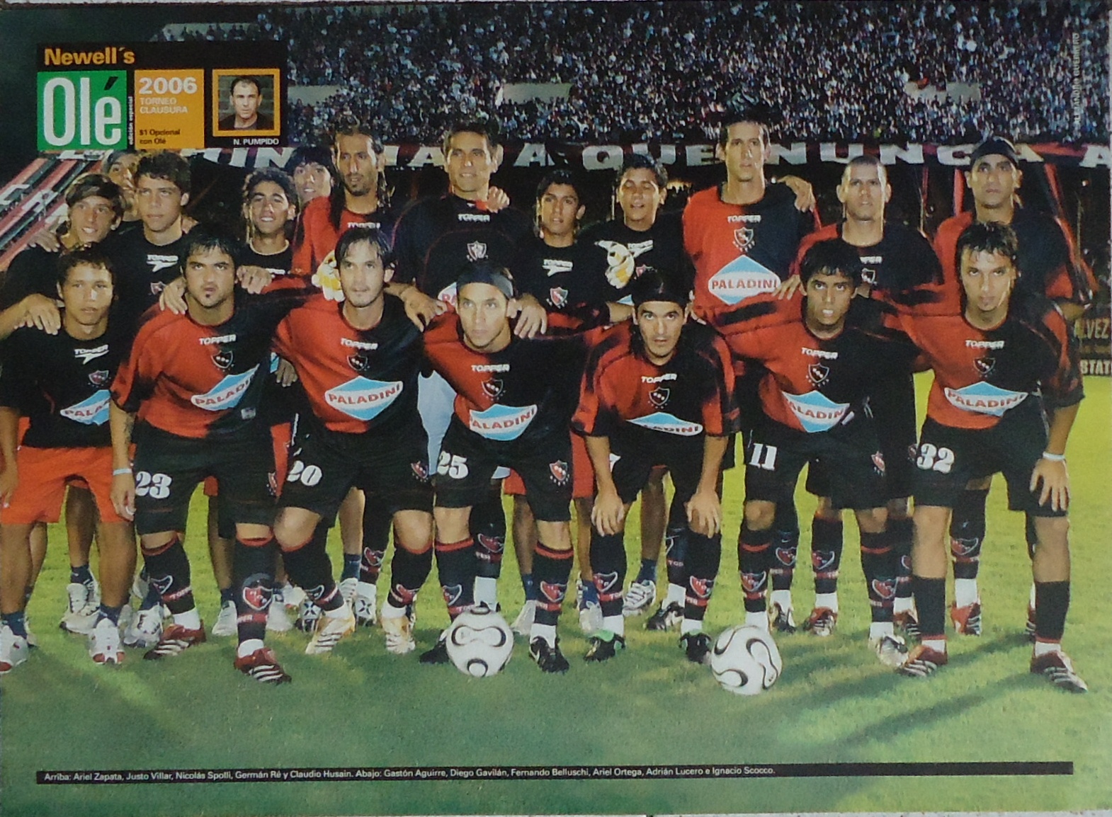 ANOTANDO FÚTBOL *: NEWELL´S OLD BOYS * PARTE 8