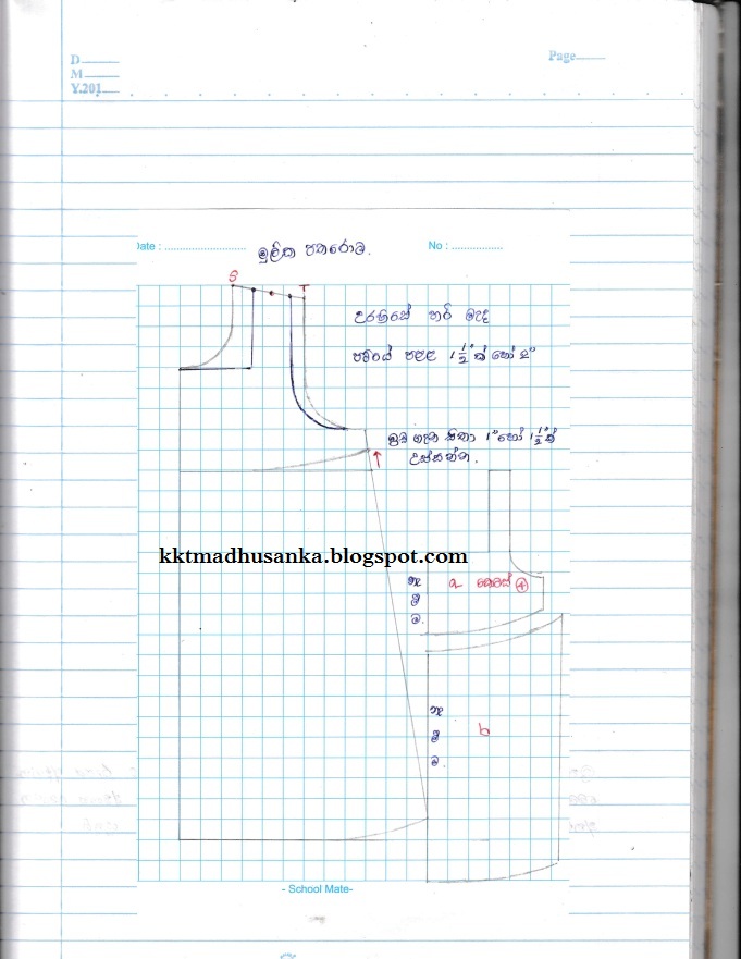 Sewing Instructions in Sinhala Medium