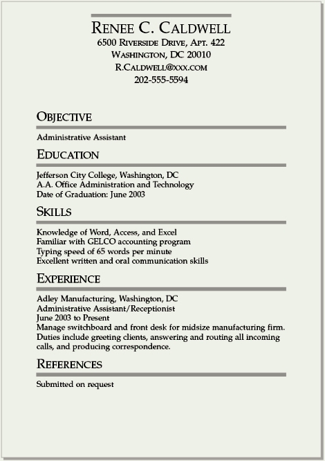 how to write a college resumes
