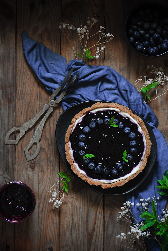 no-bake-blueberry-cheesecake-tarta-de-queso-con-arandanos-dulces-bocados