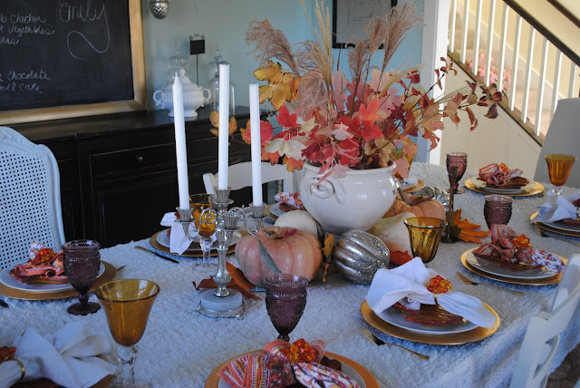 The Style Sisters Thanksgiving tablescape ideas