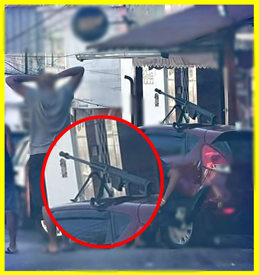 Traficantes Ostentam .50 em comunidades dentro do Complexo da Maré