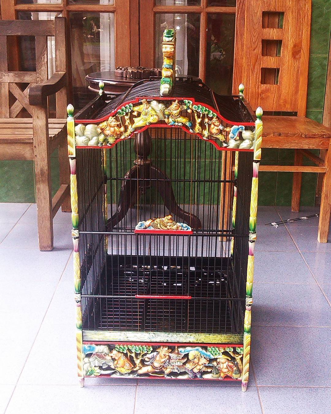 Jual Sangkar Ukir Murah Kacer, Cucak Ijo, Kenari Model