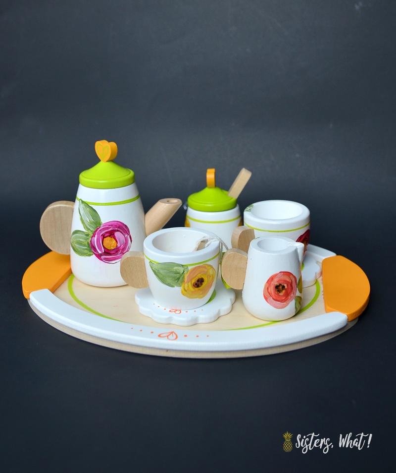 how to make kids tea set