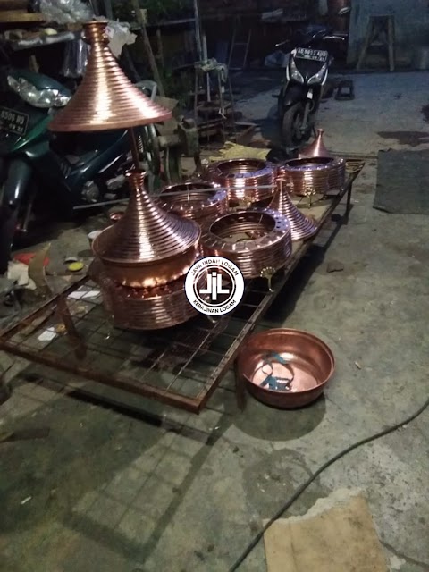 Chafing dish tembaga model terbaru