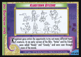 My Little Pony Klugetown Citizens MLP the Movie Trading Card