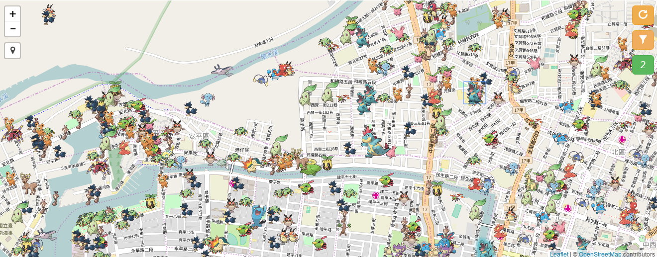 Pokemon Go 網頁雷達地圖 - 大家找寶貝、重出江湖!支援第二代寶可夢,怪物超密集! Image%2B004 - Pokemon Go 網頁雷達地圖 - 大家找寶貝、重出江湖!支援第二代寶可夢,怪物超密集!