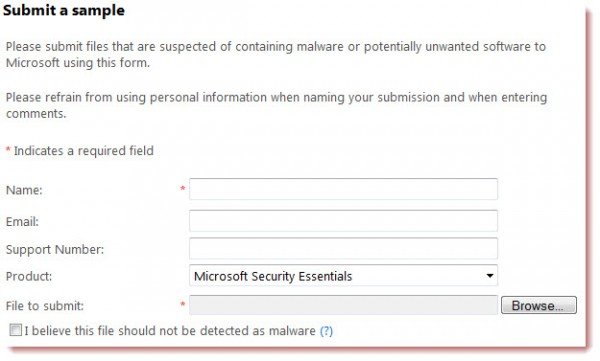 Dónde enviar malware y archivos sospechosos
