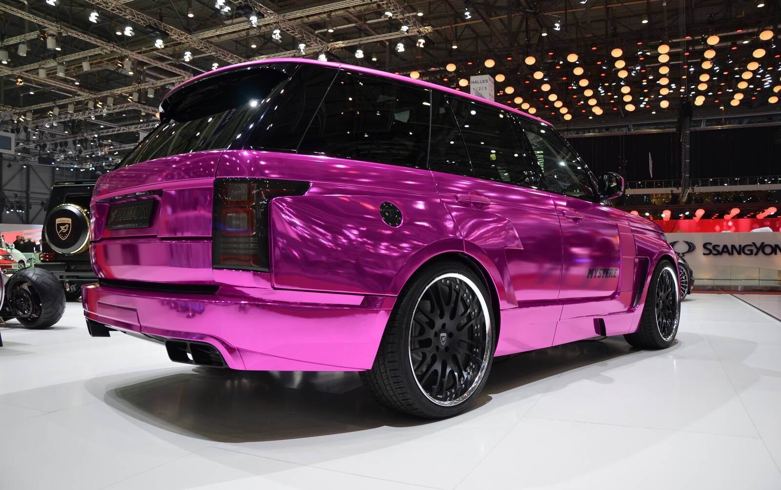 Hamann Mystere THE Pinkest Range Rover