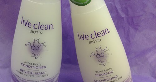 live clean biotin extra body conditioner