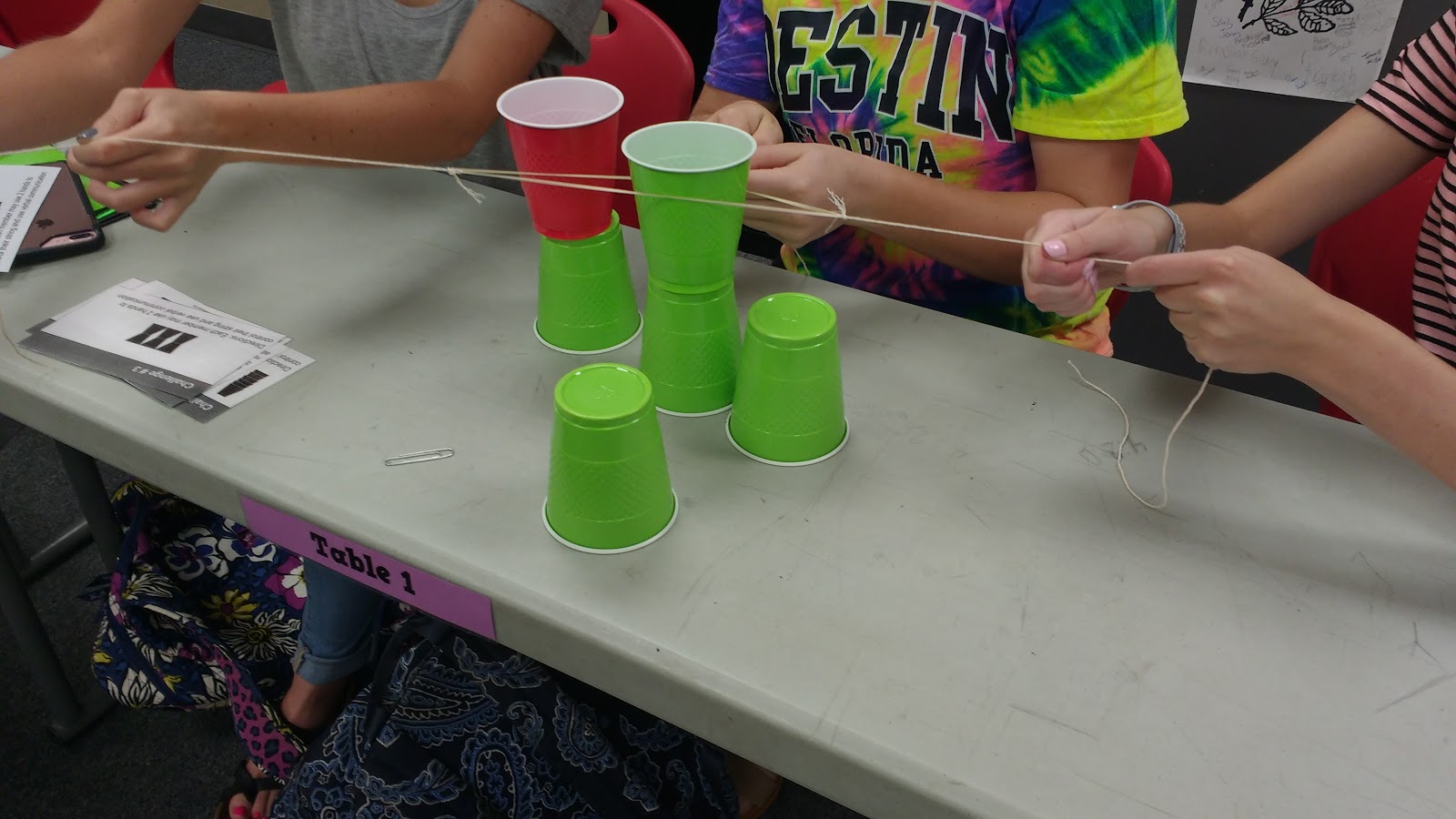 Math = Love Cup Stacking Challenge