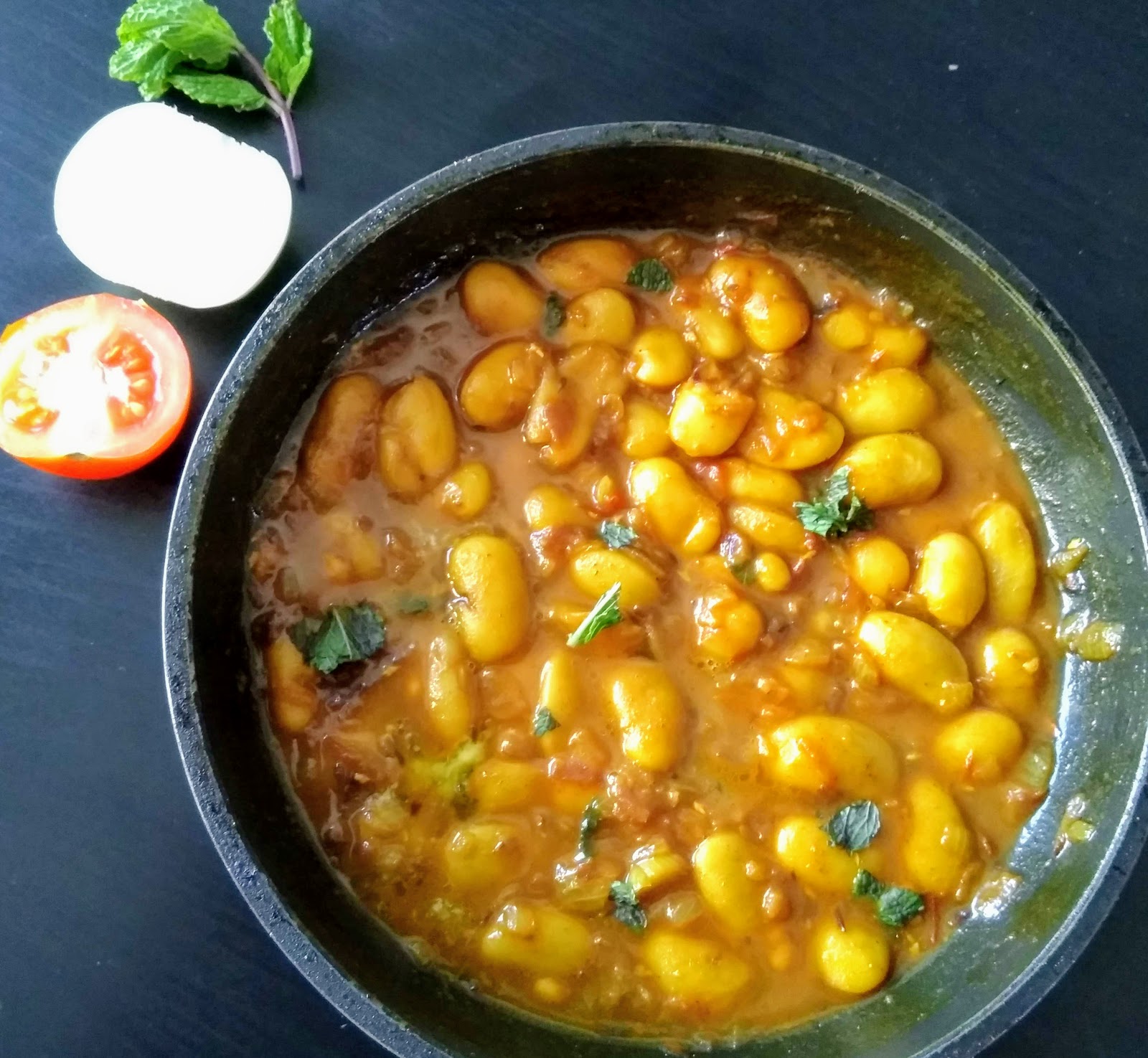 BUTTER BEANS MASALA
