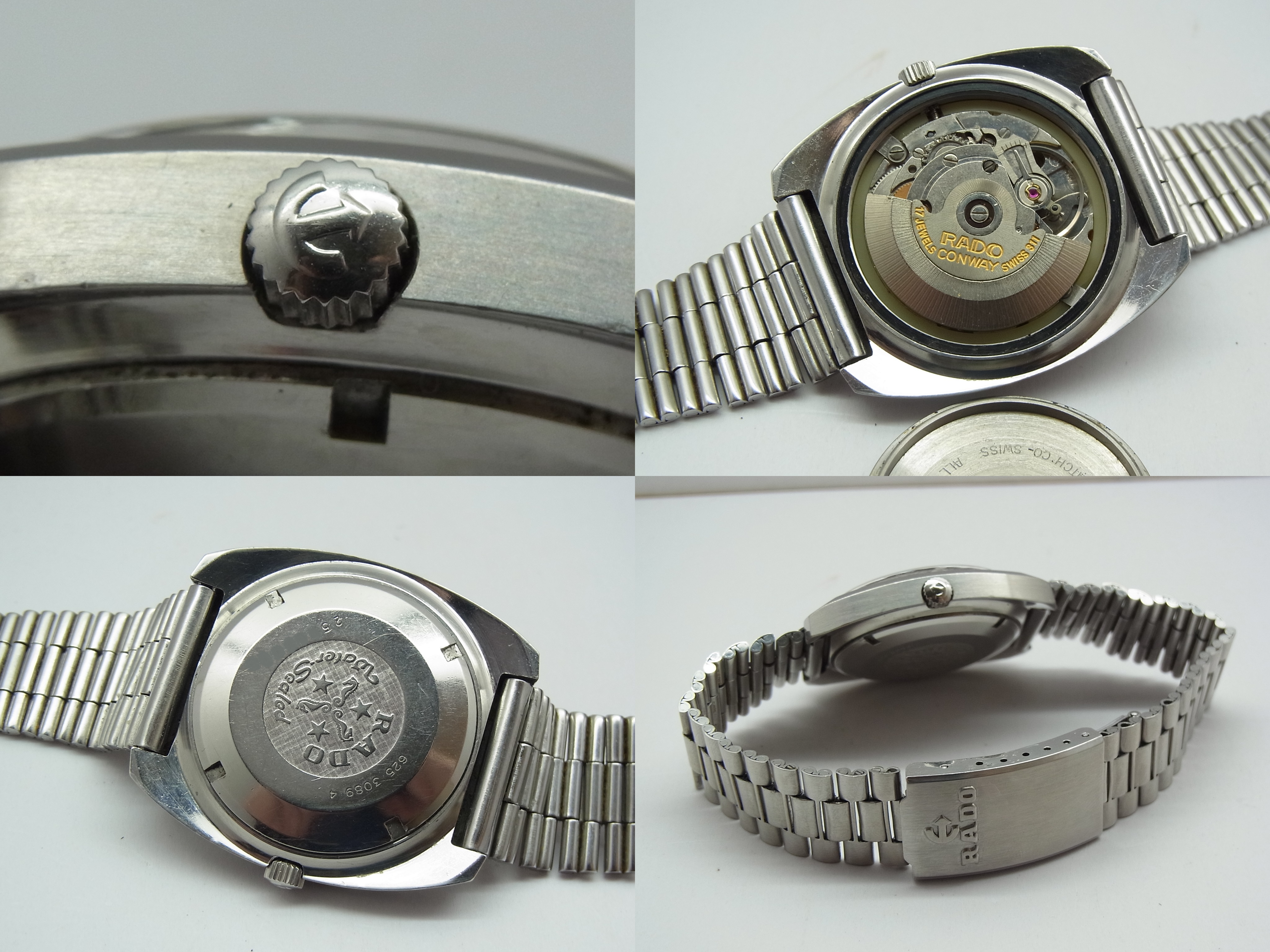 Antique Watch Bar: RADO CONWAY 10 17 JEWELS AUTOMATIC WATCH 70 (SOLD)
