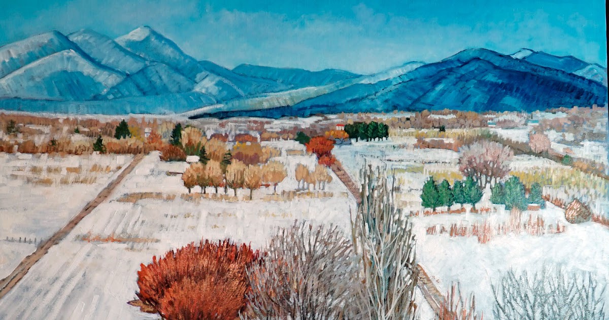 DONNA CLAIR ART JOURNAL LOS CAMPOS DEL LLANO (Llano Quemado, New