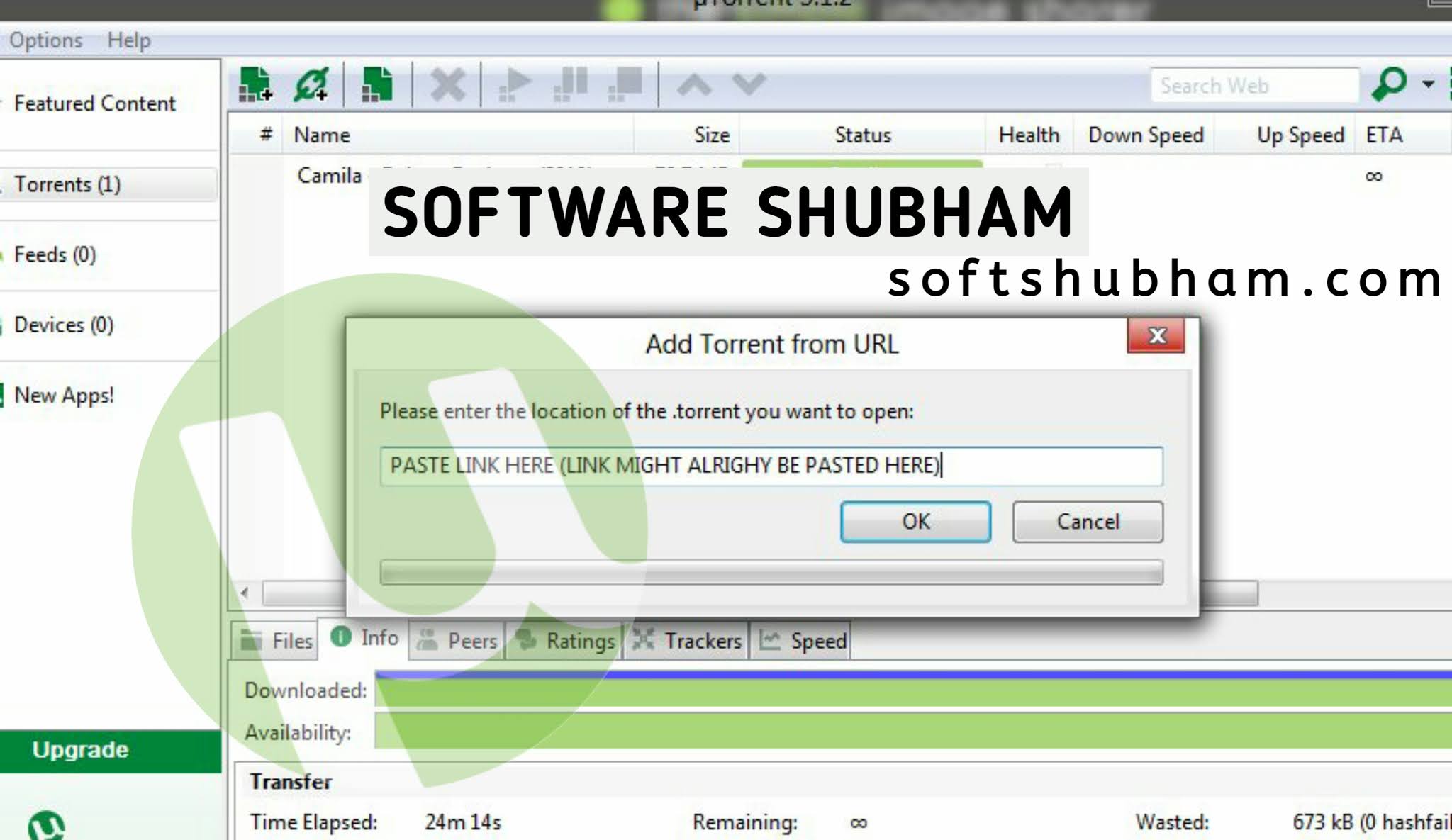 slow utorrent download speed