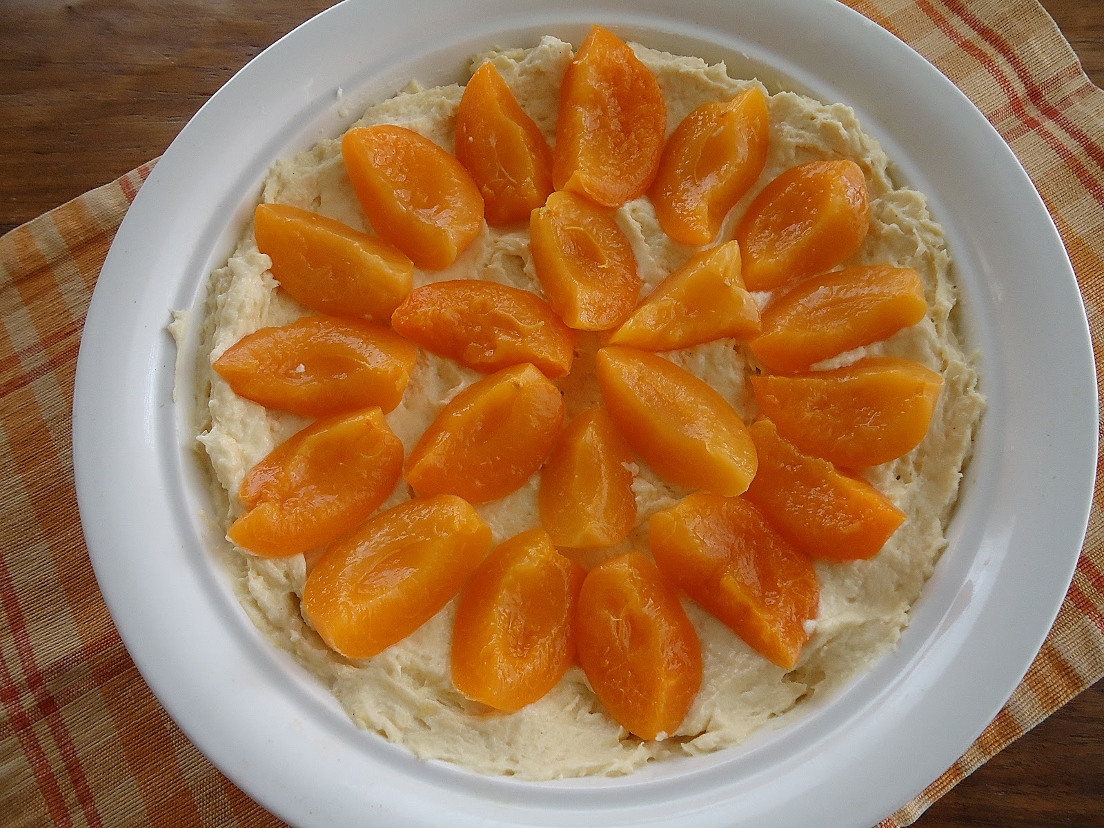 Veronika Eats Apricot Sour Cream Cake