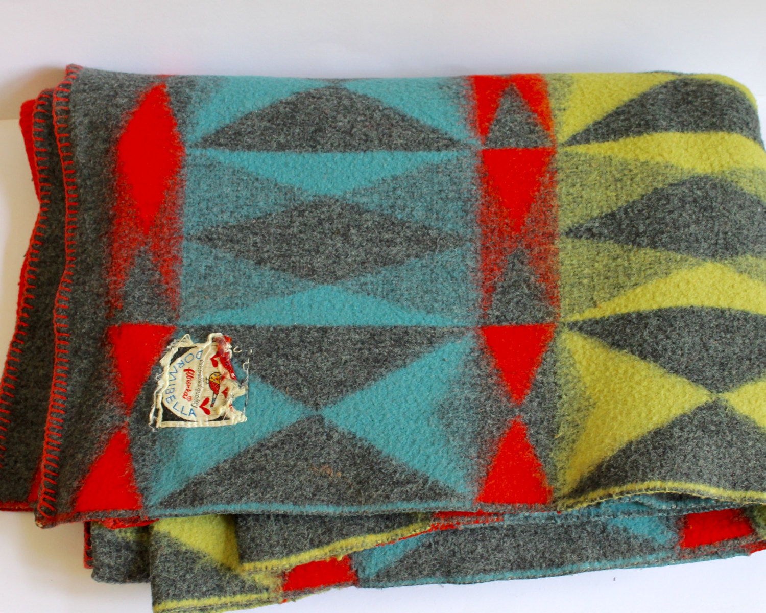 Vintage Retro Blankets Museum Blankets from the '50s, '60s and '70s