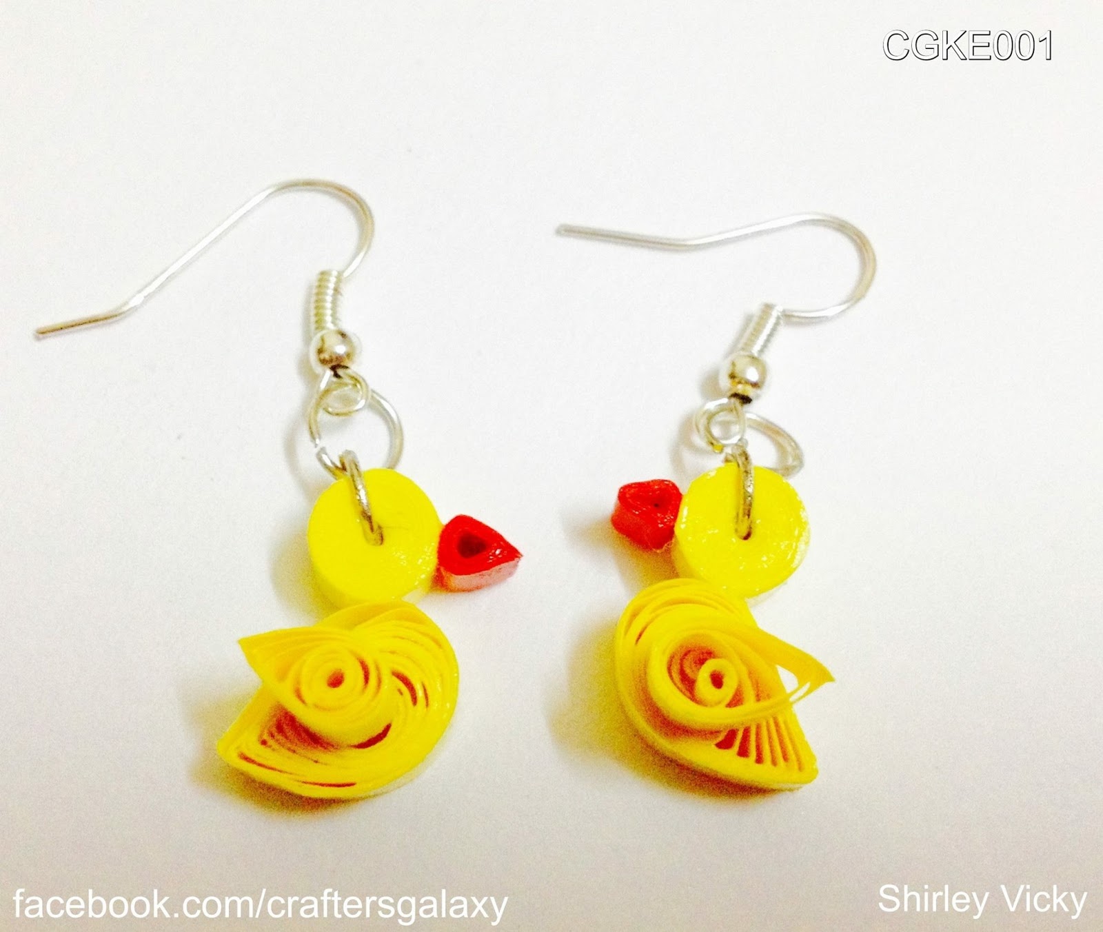 Kids Quilled Earring