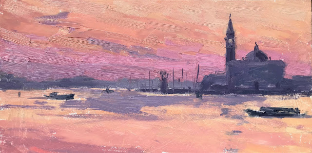 #378 ‘Early Morning, San Giorgio Maggiore’ 6×12″
