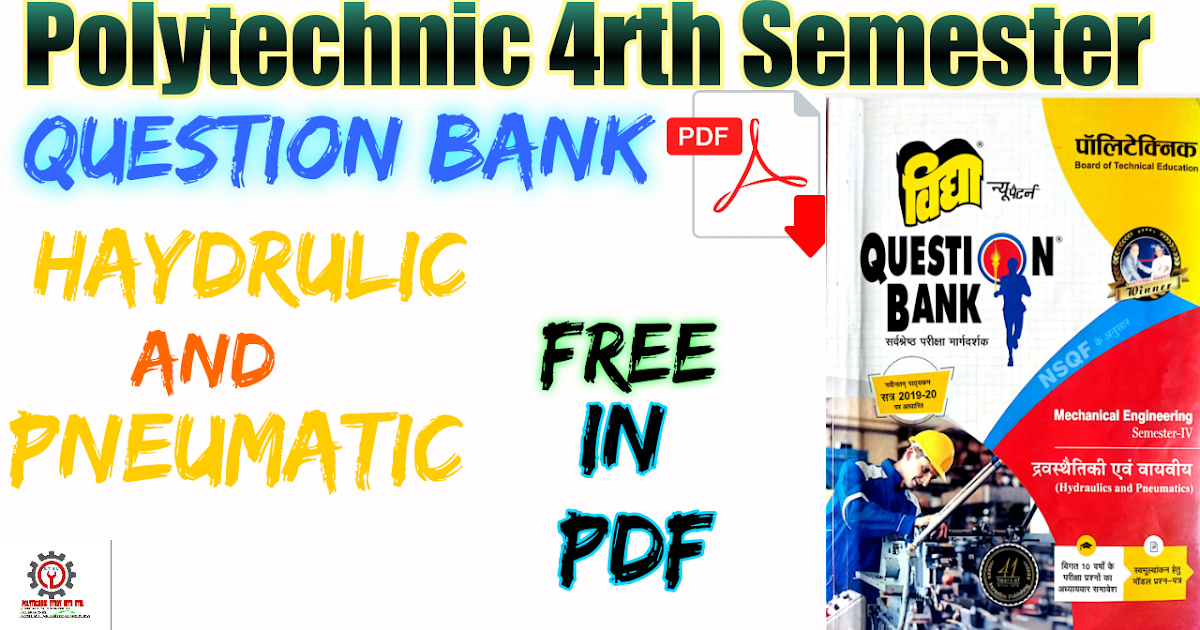 Hydraulic and pneumatic Question Bank