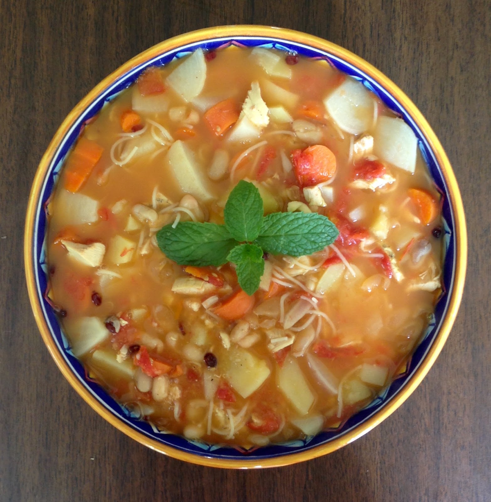 SanazKraftz Chicken Turnip Soup