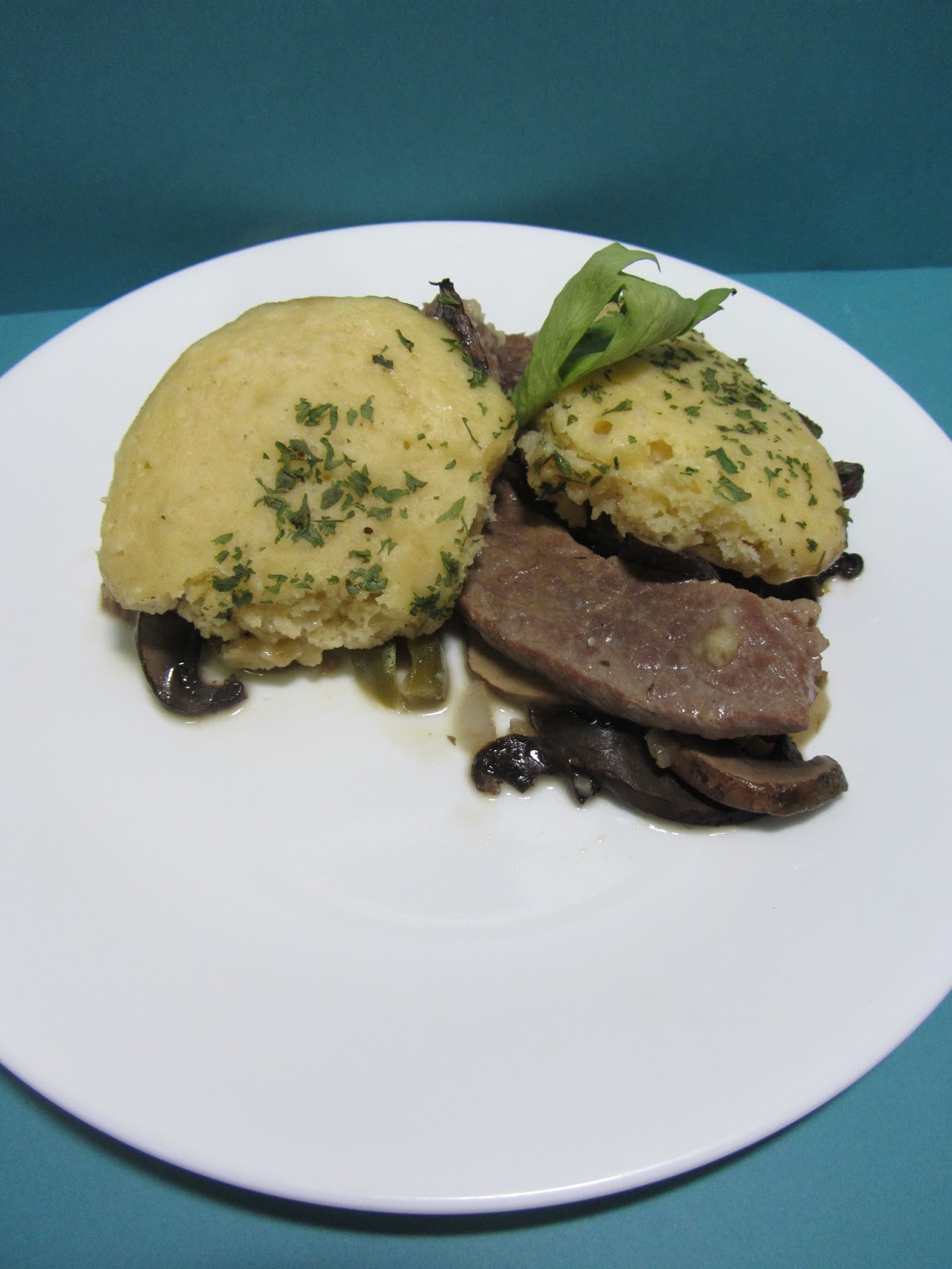 Our Small Table Steak Strips with Dumplings