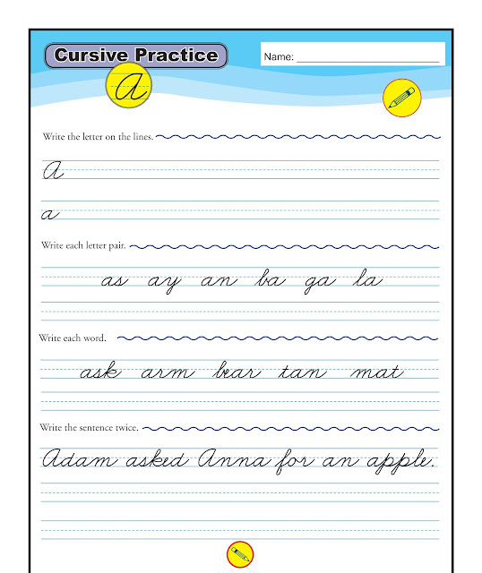 Cursive Alphabet For Free👍