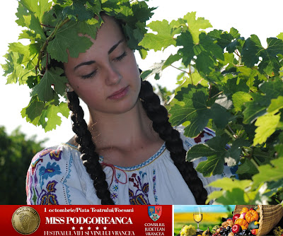 Miss podgoreanca - Festivalul Vinului Focsani 2011